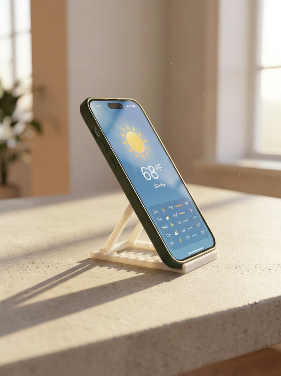 Pocket-Ready Adjustable Phone Holder