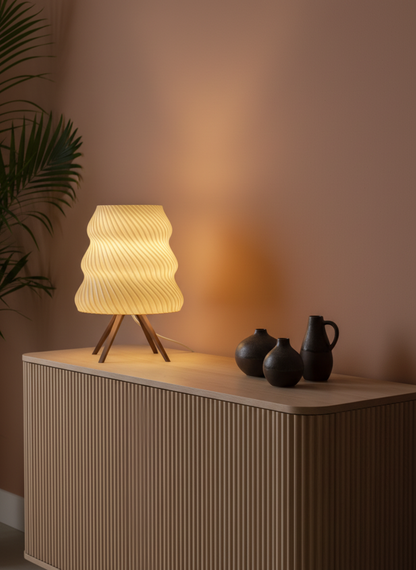 The Sculpted Glow Lamp