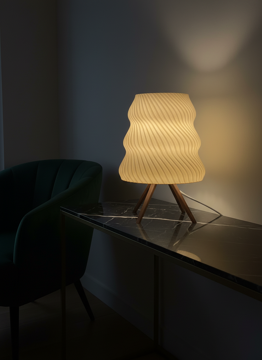 The Sculpted Glow Lamp